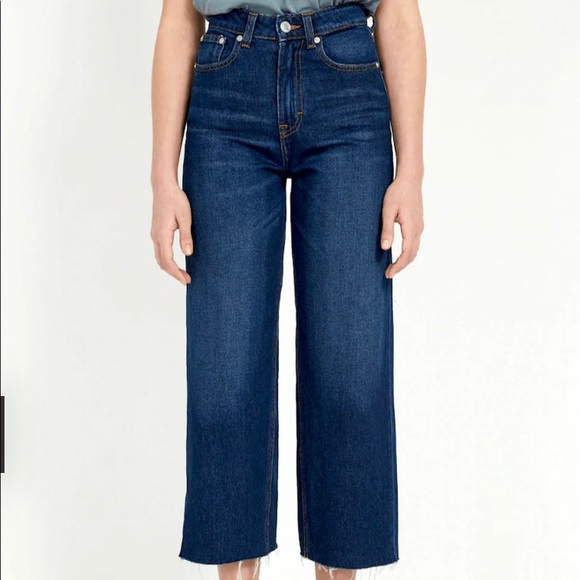 Frank and Oak wide leg crop jeans (size 29) - Picture 1 of 5